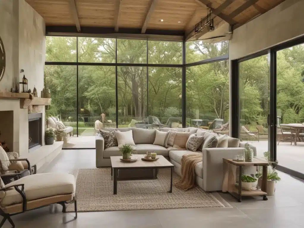 Bringing The Outdoors In With Indoor-Outdoor Living