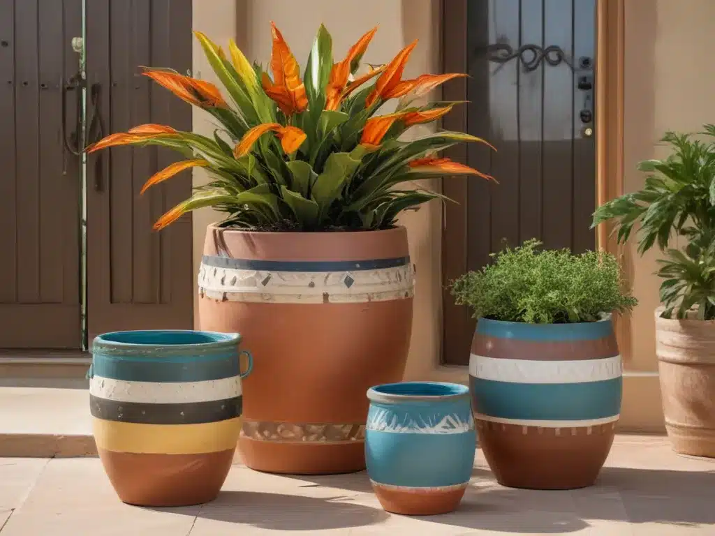Complement Your Homes Style With Southwest-Inspired Planters