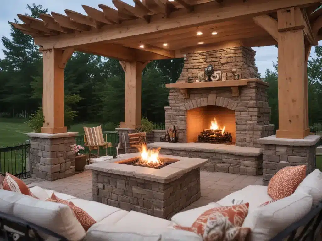 Create An Entertaining Space With An Outdoor Fireplace Or Firepit