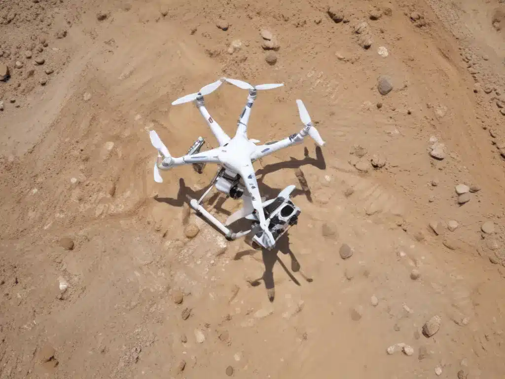 Using Drones to Monitor Complex and Inaccessible Sites